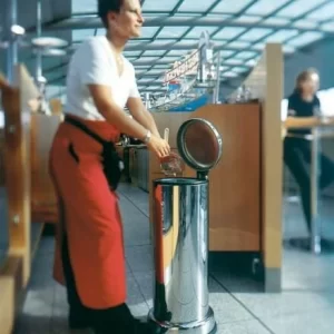Wesco Big Baseboy 30 Liter Mit Dämpfer In Neusilber 9