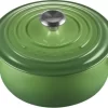 Le Creuset Bräter SIGNATURE Rund In Bamboo Green 24 Cm / 4,2 L 14