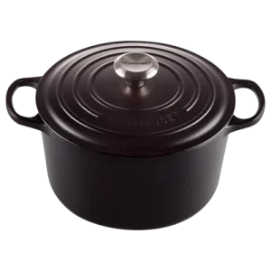 Le Creuset Hoher Bräter Signature Rund, 24 Cm In Schwarz 24 Cm / 5 L 6