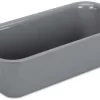 Städter We Love Baking Brotbackform 26 X 11,5 Cm / H 7,5 Cm Silber Emaill 1.700 Ml 5