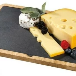Cilio Servierbrett Mit Schieferplatte Formaggio, Rechteckig 9