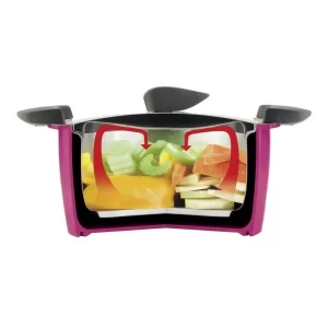 Kuhn Rikon Hotpan Servierkochtopf In Fuchsia, 5 L 8