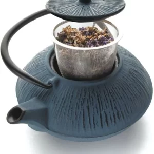 Lacor Teekanne Aus Gusseisen In Blau 1,1 L 6