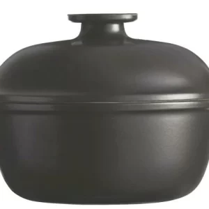 Emile Henry Schmortopf Delight Rund In Ardoise 27 Cm / 19,5 Cm / 4 Liter 13