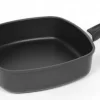 AMT Gastroguss AMT Eckpfanne Aus Aluguss Mit Griff Und Stiel, 28 Cm (B-Ware – Sehr Guter Zustand) 5