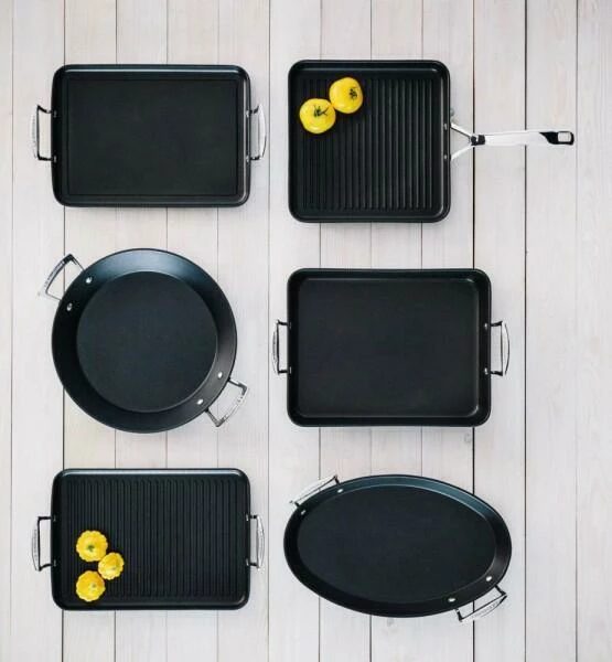 Le Creuset Aluminium-Antihaft-Grillpfanne 23 Cm 9