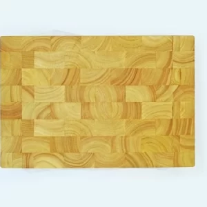 Continenta Schneidebrett Aus Gummibaum Stirnholz Mit Schublade, 39 X 27 X 6 Cm (B-Ware – Guter Zustand) 11