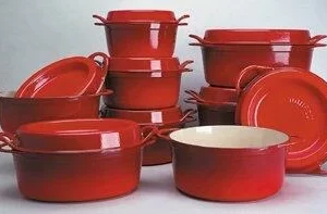 Le Creuset Saftbräter Doufeu Oval Aus Gusseisen In Kirschrot 32 X 25 Cm / 6,9 Liter 11