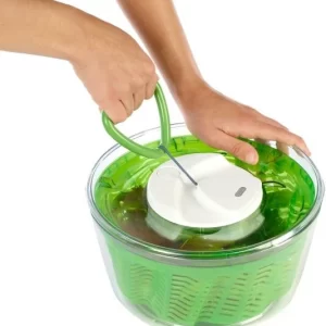 Zyliss Easy Spin 2 Salatschleuder Weiß, 26 Cm 6
